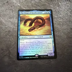 The Unagi of Kyoshi Island 77 MTG Avatar: The Last Airbender Foil NM - Image 1