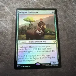 Diligent Zookeeper 0171 MTG Foil Avatar The Last Air Bender NM - Image 1