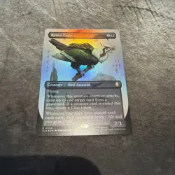 Raven Eagle 0324 Foil Borderless MTG Avatar The Last Air Bender NM - Image 1