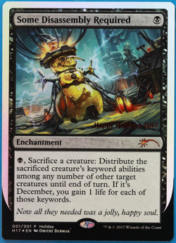 Some Disassembly Required (Holiday 2017 Promo) FOIL NM CARD (502004) ABUGames - Image 1