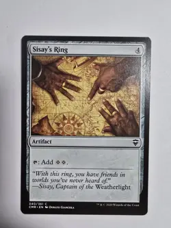 Sisay's Ring Commander Legends Regular Magic The Gathering - Image 1