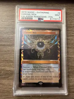 Chrome Mox Masterpiece Series: Kaladesh Inventions (MPS) Foil PSA 9 - Image 1