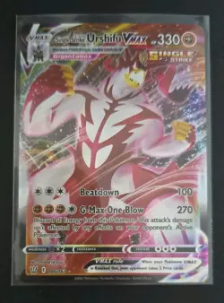 Pokemon Single Strike Urshifu VMAX 086/163 Battle Styles Ultra Rare - Image 1