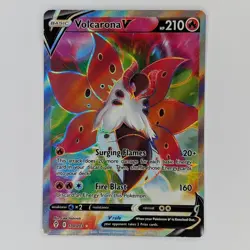 Volcarona V 170/203 Evolving Skies Full Art Holo Rare NM Pokemon TCG - Image 1