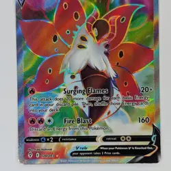 Volcarona V 170/203 Evolving Skies Full Art Holo Rare NM Pokemon TCG - Image 3