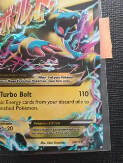 Pokemon TCG - M Manectric EX 24/119 - XY Phantom Forces - LP - Image 5