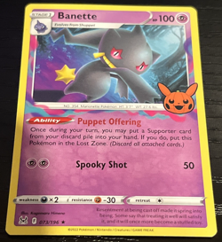 Banette 073/196 Trick or Trade 2023 Regular Pokemon Card - Image 1