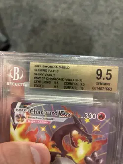 Charizard VMAX SV107/SV122 Shining Fates BGS 9.5 [PSA 10 Equivalent] 🦎 🔥 - Image 3
