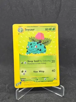 Pokemon Card Ivysaur 82/165 Expedition Base Set Uncommon - Image 1