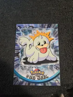 Pokemon Topps Seel #86 TV Animation Blue Logo - Image 1