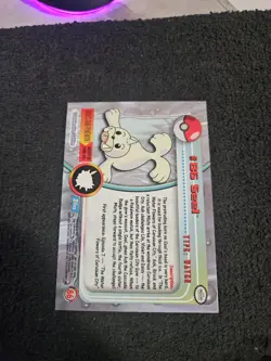 Pokemon Topps Seel #86 TV Animation Blue Logo - Image 2