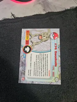 Pokemon TOPPS TV #74 Geodude - NON FOIL Blue Logo - Image 2