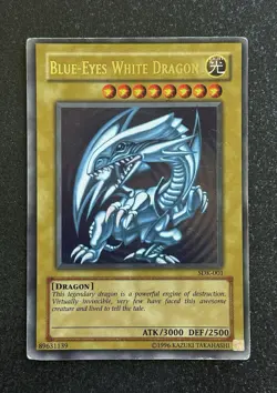 Blue Eyes White Dragon - SDK-001, 89631139 (Yu-Gi-Oh TCG, 1996) - Image 1