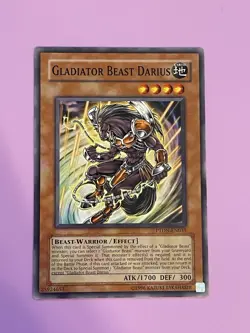 Gladiator Beast Darius PTDN-EN031 Phantom Darkness Unlimited NM - Image 1