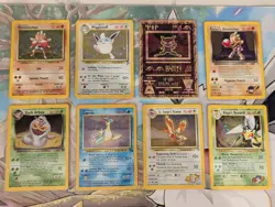 Vintage Pokemon Card Lot WOTC Holo Base Gym Promo Ancient Mew Rocket Hitmonchan - Image 4