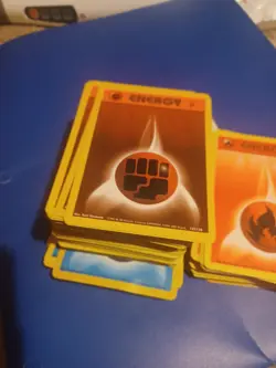pokemon energy cards lot vintage 1999 - Image 2