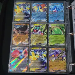 Huge Binder Collection Lot of 170+ Pokemon Cards Mixed EX SV Holo Full Art LP/NM - Image 4