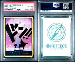 PSA 10! 2025 ONE PIECE PRB02 JP DON!! CARD CHOPPER-GOLD - Image 3