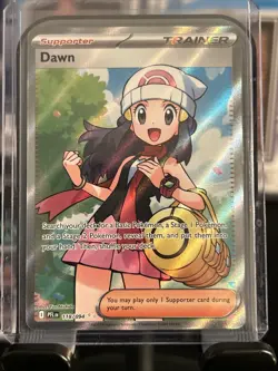 Dawn 118/094 Ultra Rare Full Art NM Pokemon Card PFL Phantasmal Flames - Image 1