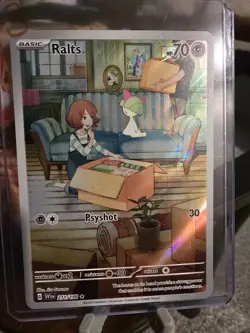 Ralts 211/198SV01 Scarlet & Violet Base Set Holo Card Near Mint Condition - Image 1