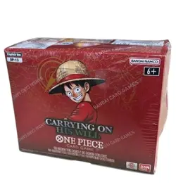 Bandai One Piece Cards - Carrying On His Will OP-13 - BOOSTER BOX [24 Packs] - Image 1