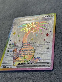 Alolan Exeggutor ex 225/191 Pokemon Card Full Art Rare Holo Surging Sparks - Image 2