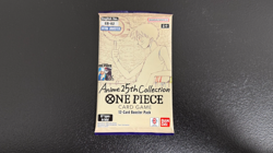 ONE PIECE CARD GAME EB-02 EXTRA BOOSTER ANIME 25TH COLLECTION SEALED PACK - Image 1
