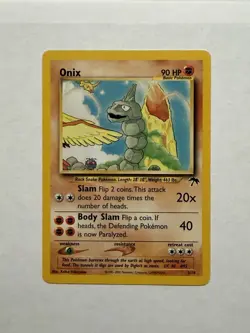 Pokemon TCG Onix Card Southern Islands, Regular 3/18 - Image 1
