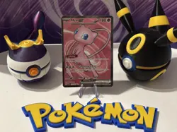 Mew EX 193/165 Scarlet & Violet 151 Pokemon Card Full Art Secret Rare pack fresh - Image 1