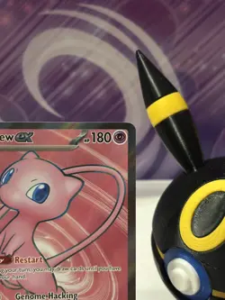 Mew EX 193/165 Scarlet & Violet 151 Pokemon Card Full Art Secret Rare pack fresh - Image 5