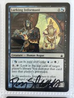 MTG-3 Mixed Lot Of Signed Magic The Gathering Cards (MTG) - Image 4