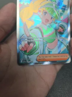 Emcee's Hype Destined Rivals Full Art Ultra Rare Card 220/182 NM Pokemon TCG - Image 2
