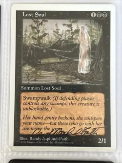 MTG-2 Mixed Lot Of Signed Magic The Gathering Cards (MTG) - Image 4