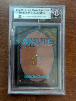 MTG Magic The Gathering Legends Dakkon Blackblade BGS Graded 8 NM/M 1994 - Image 2