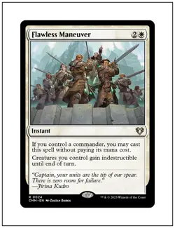 1x Flawless Maneuver, Commander Masters, Magic the Gathering MTG NM - Image 1