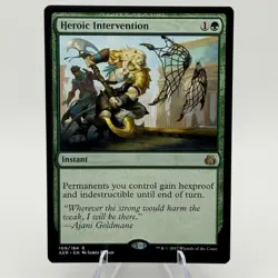 Magic MTG: Heroic Intervention - Aether Revolt (AER) #109 - (Near Mint) Rare - Image 1