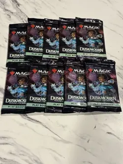 Magic The Gathering MTG Duskmourn House of Horror Play Booster Packs Lot Of 10 - Image 1