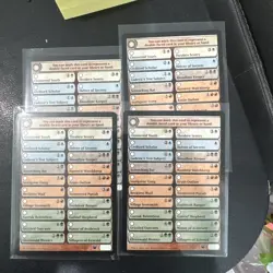 [4x] Innistrad Checklist - Token NM/LP - Image 1