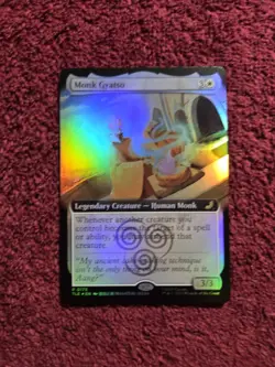 MTG Monk Gyatso 0173 Foil Extended Art Avatar The Last Air Bender - Image 1