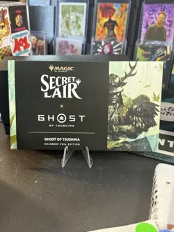 MTG Secret Lair x Ghost of Tsushima Playstation Drop (Rainbow Foil) - SEALED! - Image 1