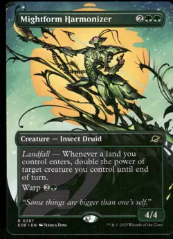 1x Mightform Harmonizer (Borderless) - Edge of Eternities NM - MTG - Image 1