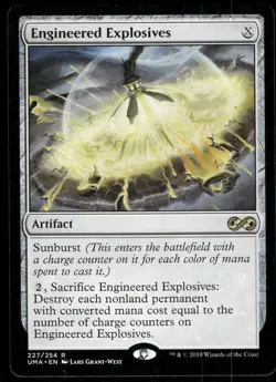 1x Engineered Explosives - Ultimate Masters - NM - MTG - Image 1