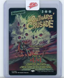 MTG Innistrad Remastered - Foil - Poster - Cathar's Crusade - Image 1