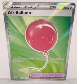 Pokemon TCG Air Balloon 166/132 Mega Evolutions Full Art Trainer - Image 1