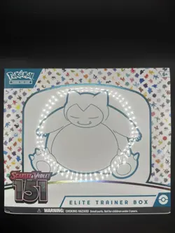 Pokemon TCG 151 Elite Trainer Box ETB Scarlet & Violet Factory Sealed New - Image 1