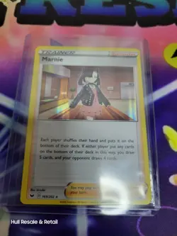 Marnie #169/202 SWSH01: Sword & Shield Holo Rare Pokemon TCG Near Mint NM - Image 3