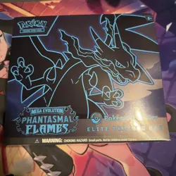 Phantasmal Flames Pokemon Center Exclusive Elite Trainer Box ETB SEALED - Image 1