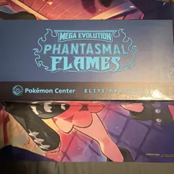 Phantasmal Flames Pokemon Center Exclusive Elite Trainer Box ETB SEALED - Image 2