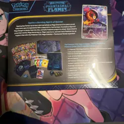 Phantasmal Flames Pokemon Center Exclusive Elite Trainer Box ETB SEALED - Image 3