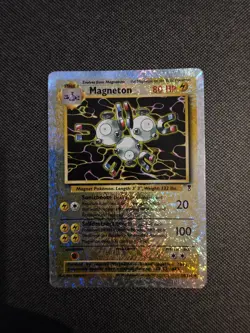 Magneton - Legendary Collection Reverse Holo Rare 28/110 (2002) Pokemon TCG - LP - Image 1